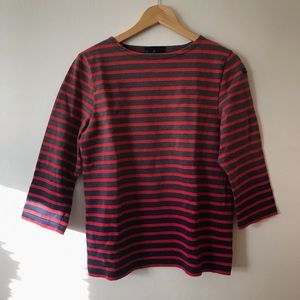 Le Minor boatneck 3/4 sleeve shirt (mint condition)